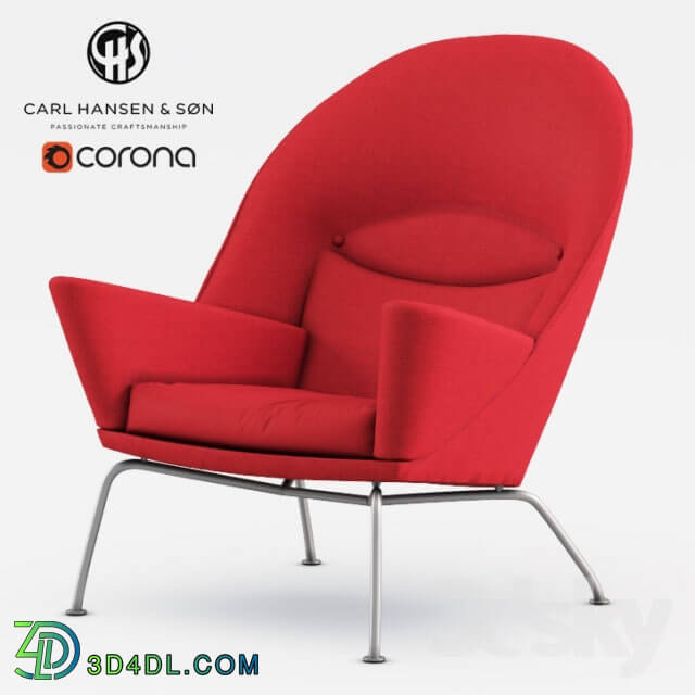 Arm chair - Carl Hansen - CH468 - Oculus Chair