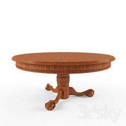 Table - The table in the English style 