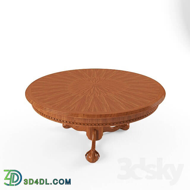 Table - The table in the English style