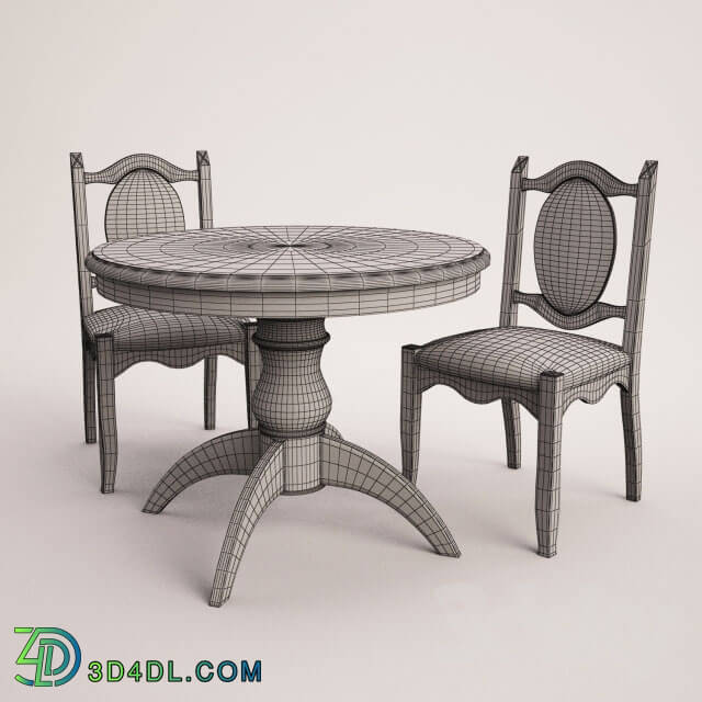 Table _ Chair - Table and chair