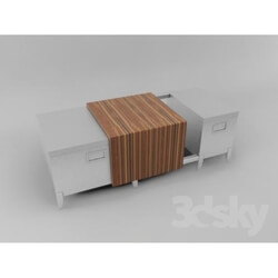 Bathroom furniture - Julien Bathroom Suite by Troy Adams Design_Benchtoilet big 