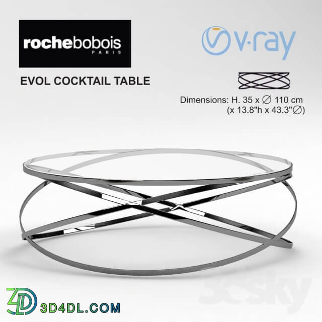 Table - Evol Cocktail Table