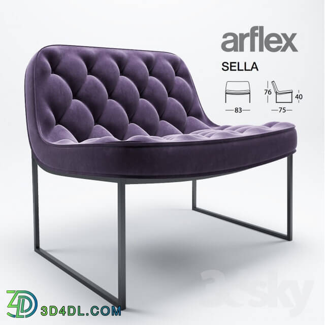 Arm chair - arflex sella