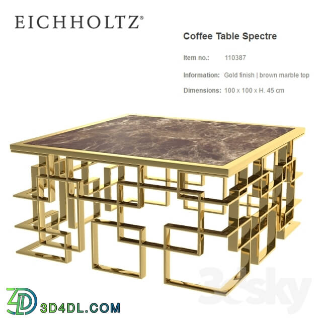 Table - Eichholtz Coffee Table Spectre