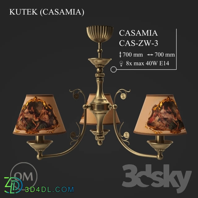 Ceiling light - KUTEK _CASAMIA_ CAS-ZW-3