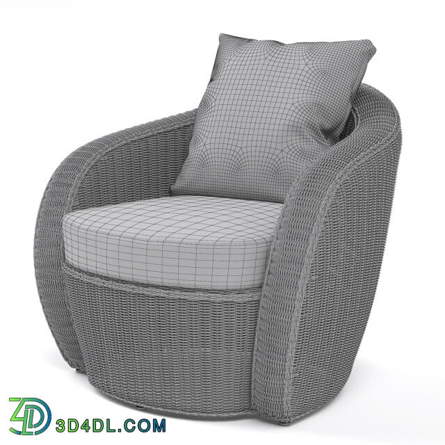 Arm chair - VARASCHIN Bolero Lounge Chair