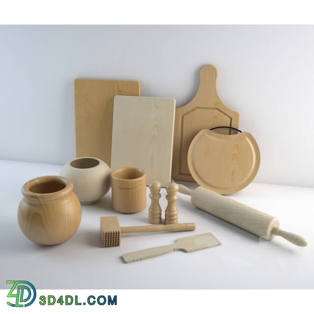 Tableware - wooden ware