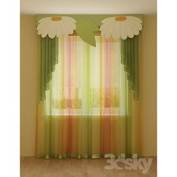 Curtain - Blind child room 