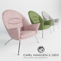 Arm chair - Oculus Chair by Carl Hansen _ Søn 