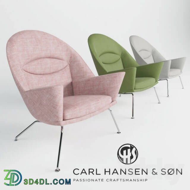 Arm chair - Oculus Chair by Carl Hansen _ Søn