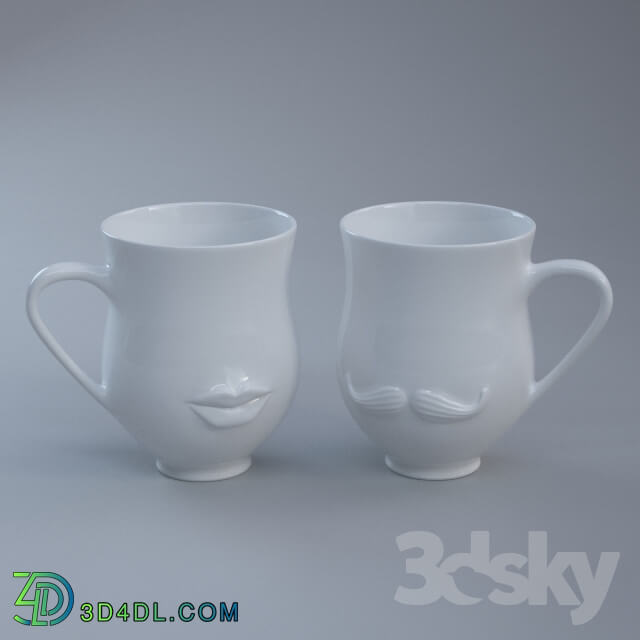 Tableware - MR _ MRS MUSE REVERSIBLE MUG