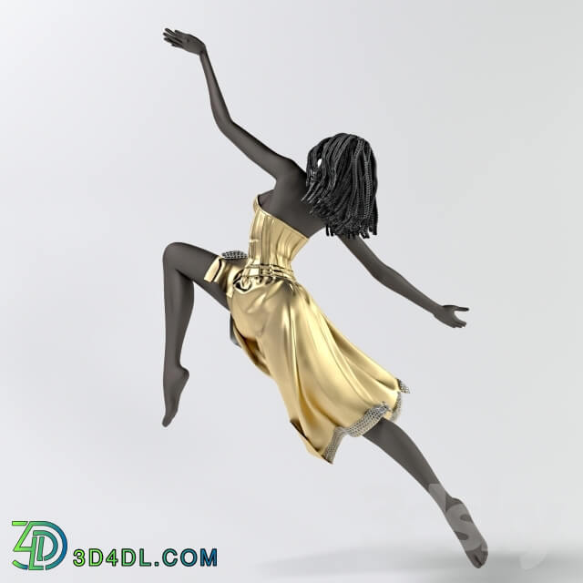 Sculpture - Jump in the dance