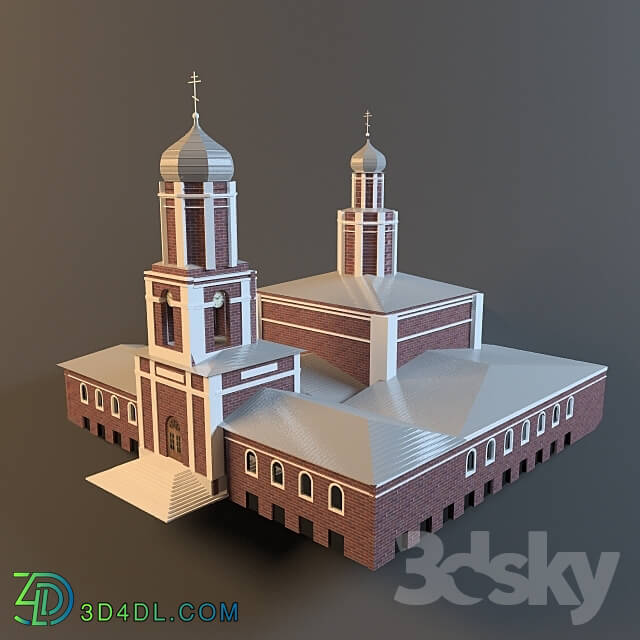 Building - the Church in the town of Valdai