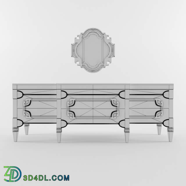 Sideboard _ Chest of drawer - Visionnaire Windsor Console