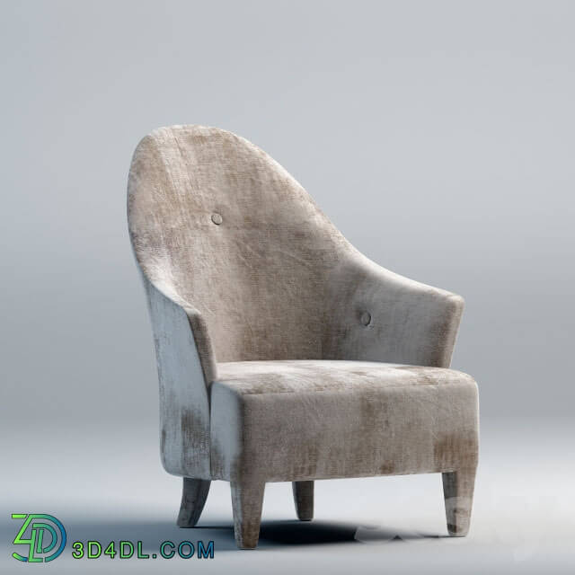 Arm chair - Velvet chair