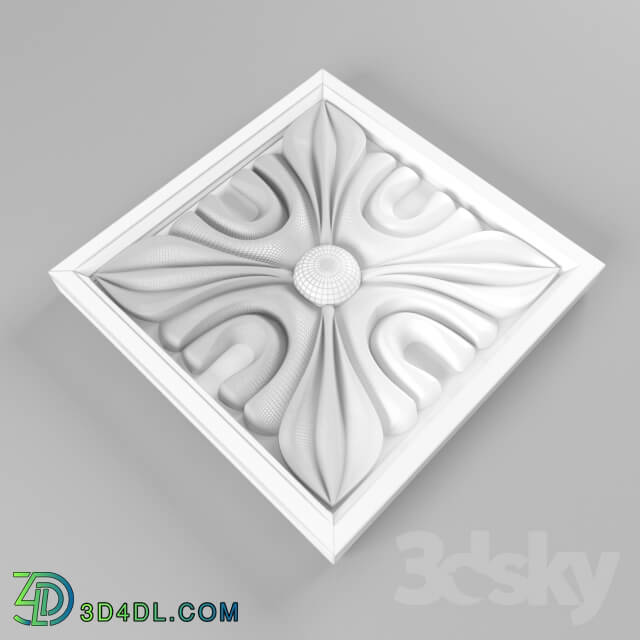 Decorative plaster - Rosette 2