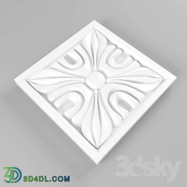 Decorative plaster - Rosette 2