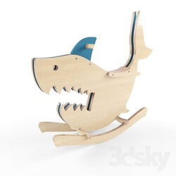 Toy - Rocking chair Shark 