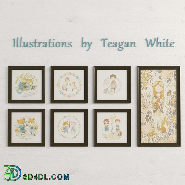 Frame - Teagan White illustrations