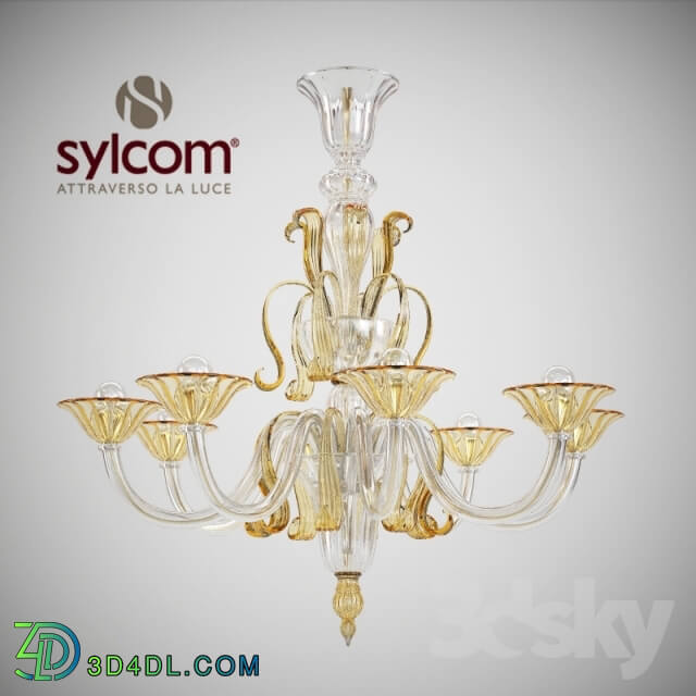 Ceiling light - Sylcom 1425_8 D CR ORO