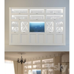 Wardrobe _ Display cabinets - Closet-wall 