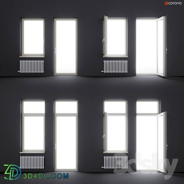 Windows - Wood-aluminum windows