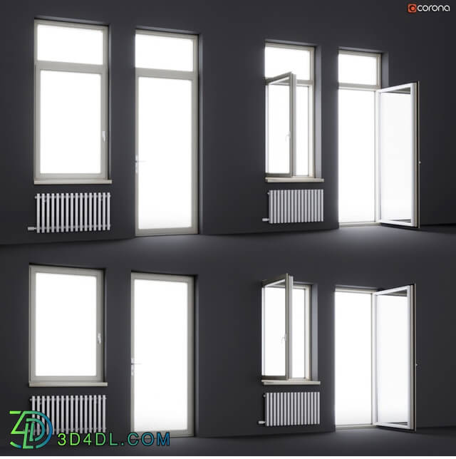 Windows - Wood-aluminum windows