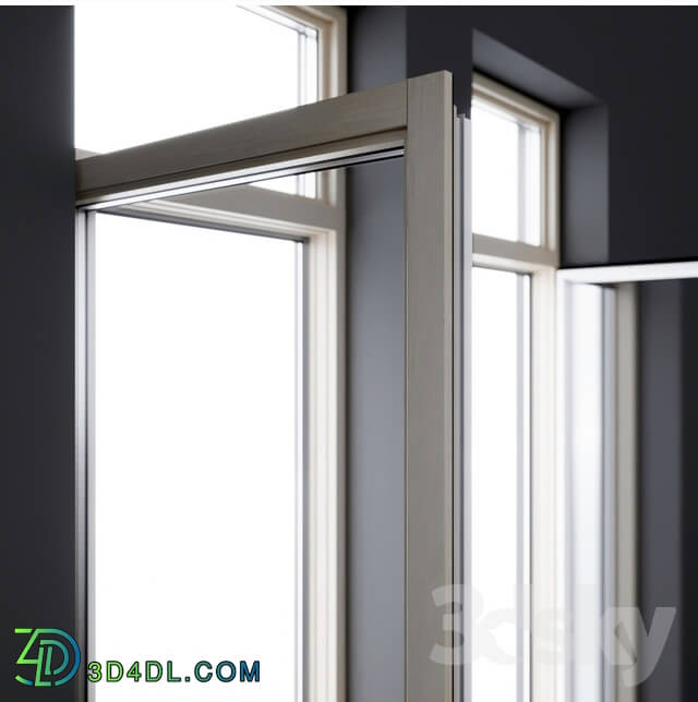 Windows - Wood-aluminum windows