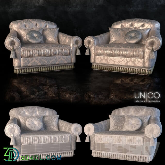 Arm chair - Armchair unico verdi