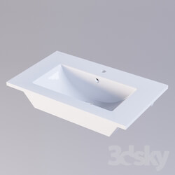 Wash basin - Sanita Luxe Quadro 75 washbasin 