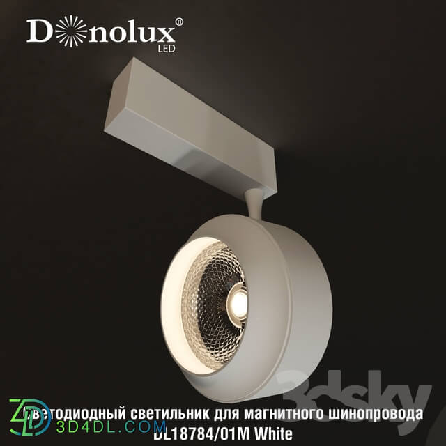 Technical lighting - Luminaire DL18784_01M for magnetic busbar trunking