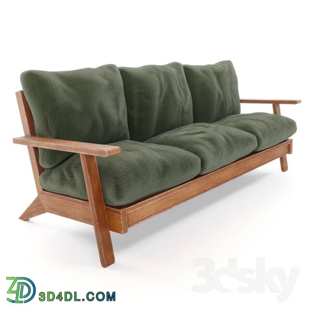 Sofa - Wooden sofa