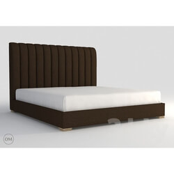 Bed - Harlan king size bed 5002K Brown 