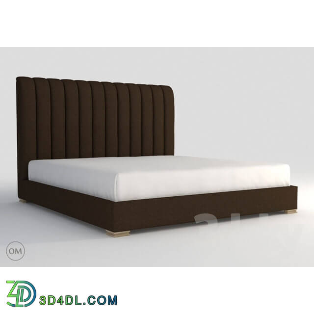 Bed - Harlan king size bed 5002K Brown