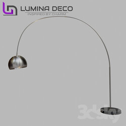 Floor lamp - _OM_ Floor Lamp Lumina Deco Azzuro chrome 