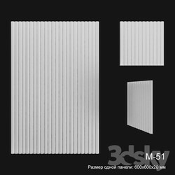 3D panel - M-51 