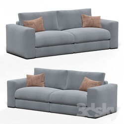 Sofa - Sofa_ flat type_ model MOON 