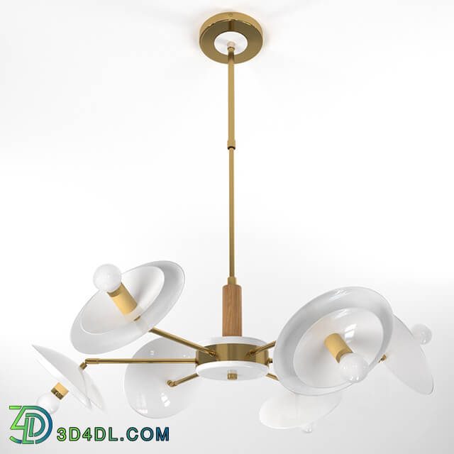 Ceiling light - Chandelier with swing lights Gwenda