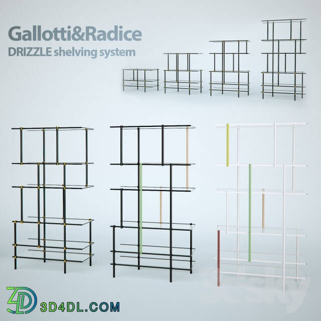 Other - Gallotti _amp_ Radice_DRIZZLE_Shelving_system