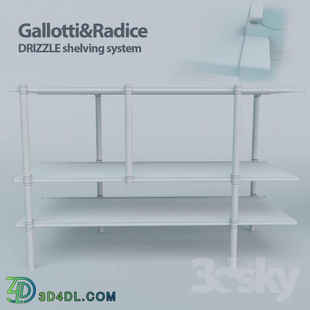 Other - Gallotti _amp_ Radice_DRIZZLE_Shelving_system