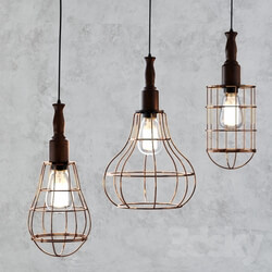 Ceiling light - Wire_lamps_pendels 