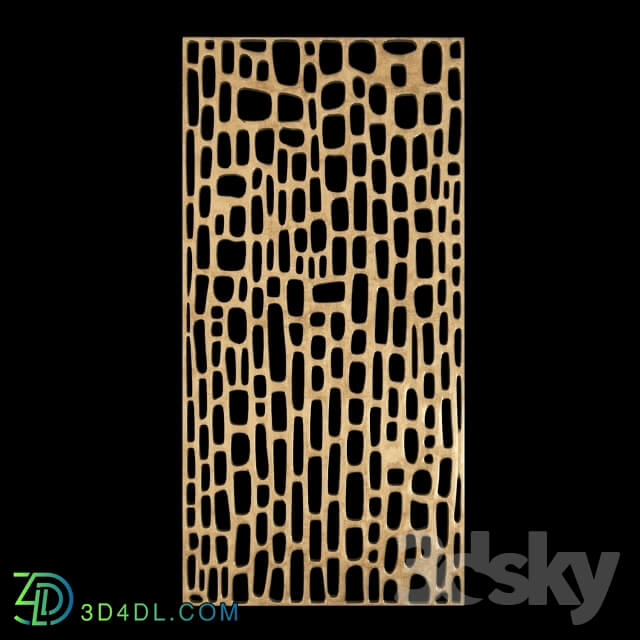 Decorative plaster - wall 3d panel decorative