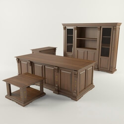 Office furniture - Klassiceskiy mebel kabinetniy 