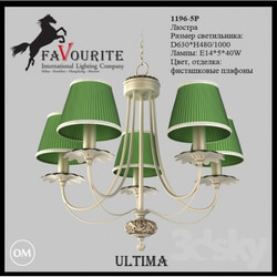 Ceiling light - Favourite chandelier 1196-5 p 