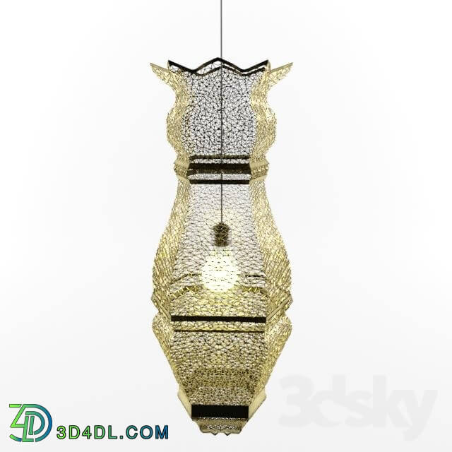 Ceiling light - Oriental-style lamp