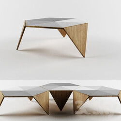 Table - triangularcell table 