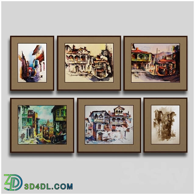 Frame - Collection of paintings