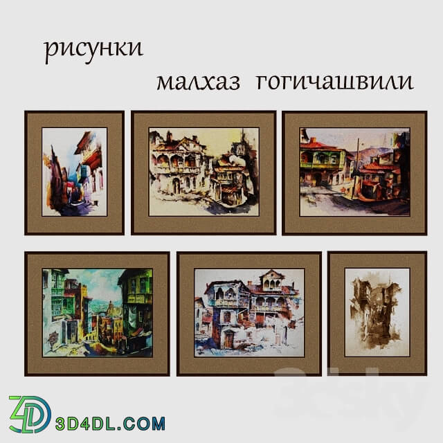 Frame - Collection of paintings