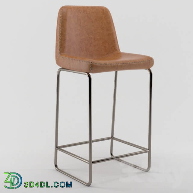 Chair - Leather Bar Stool