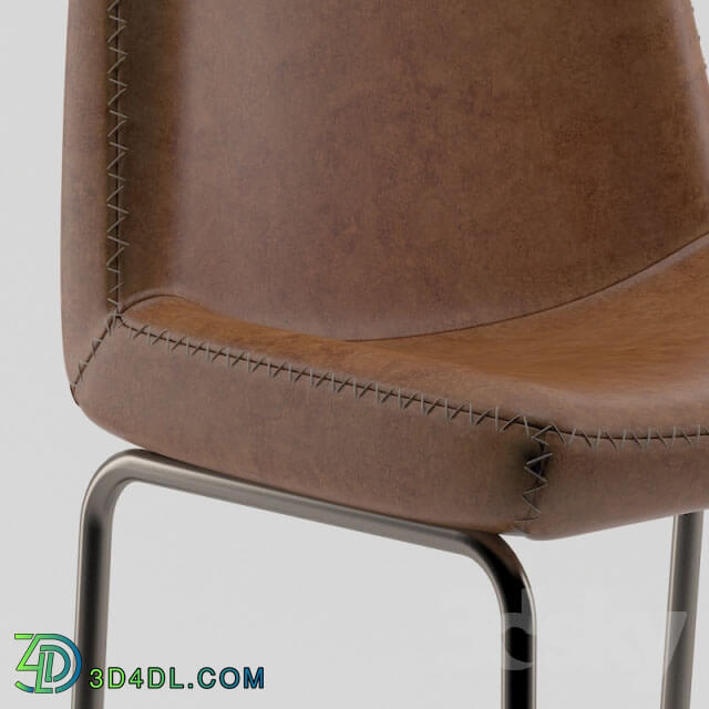 Chair - Leather Bar Stool